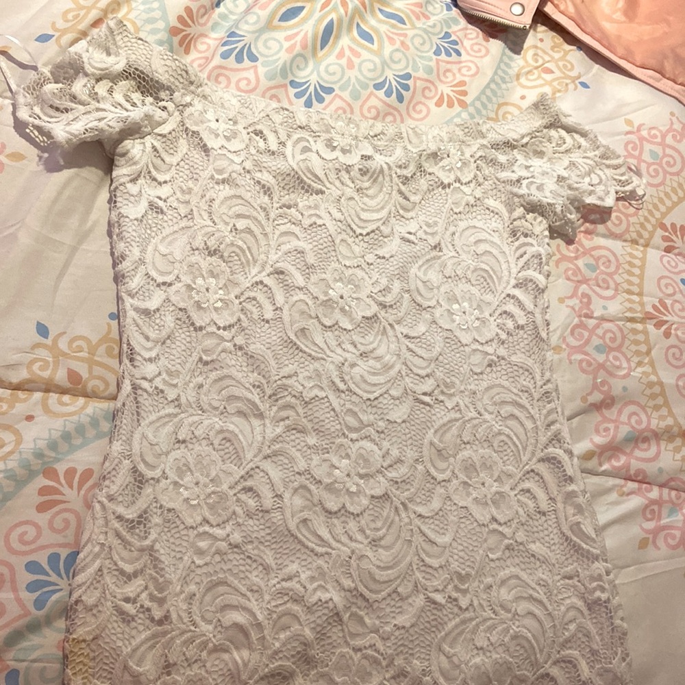 White dress